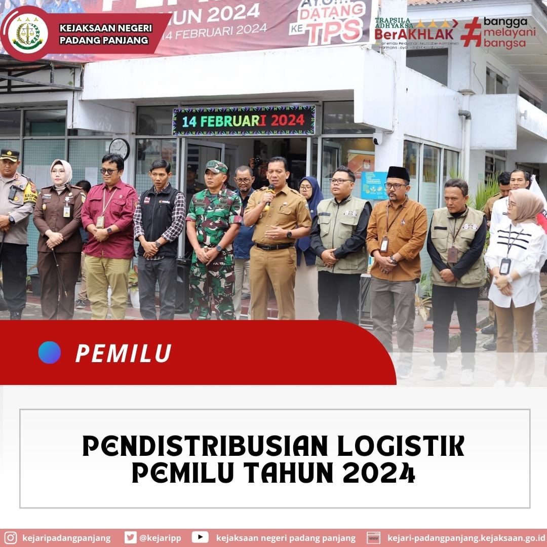 Pendistribusian Logistik Pemilu Tahun 2024