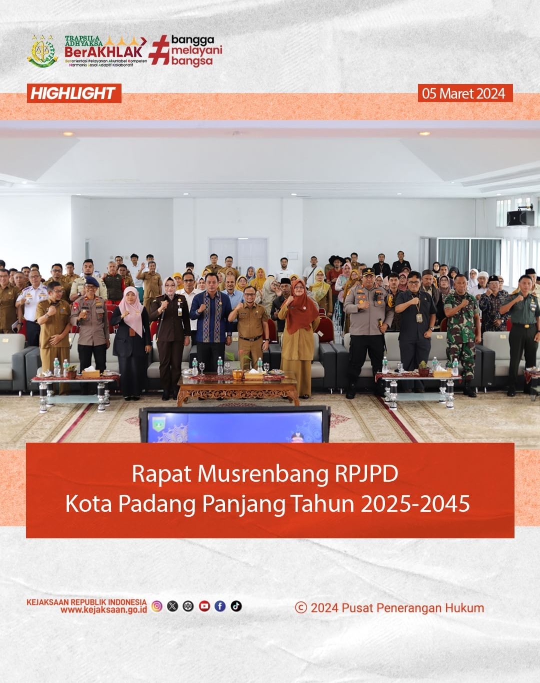 Musrenbang RPJPD Kota Padang Panjang tahun 2025-2045