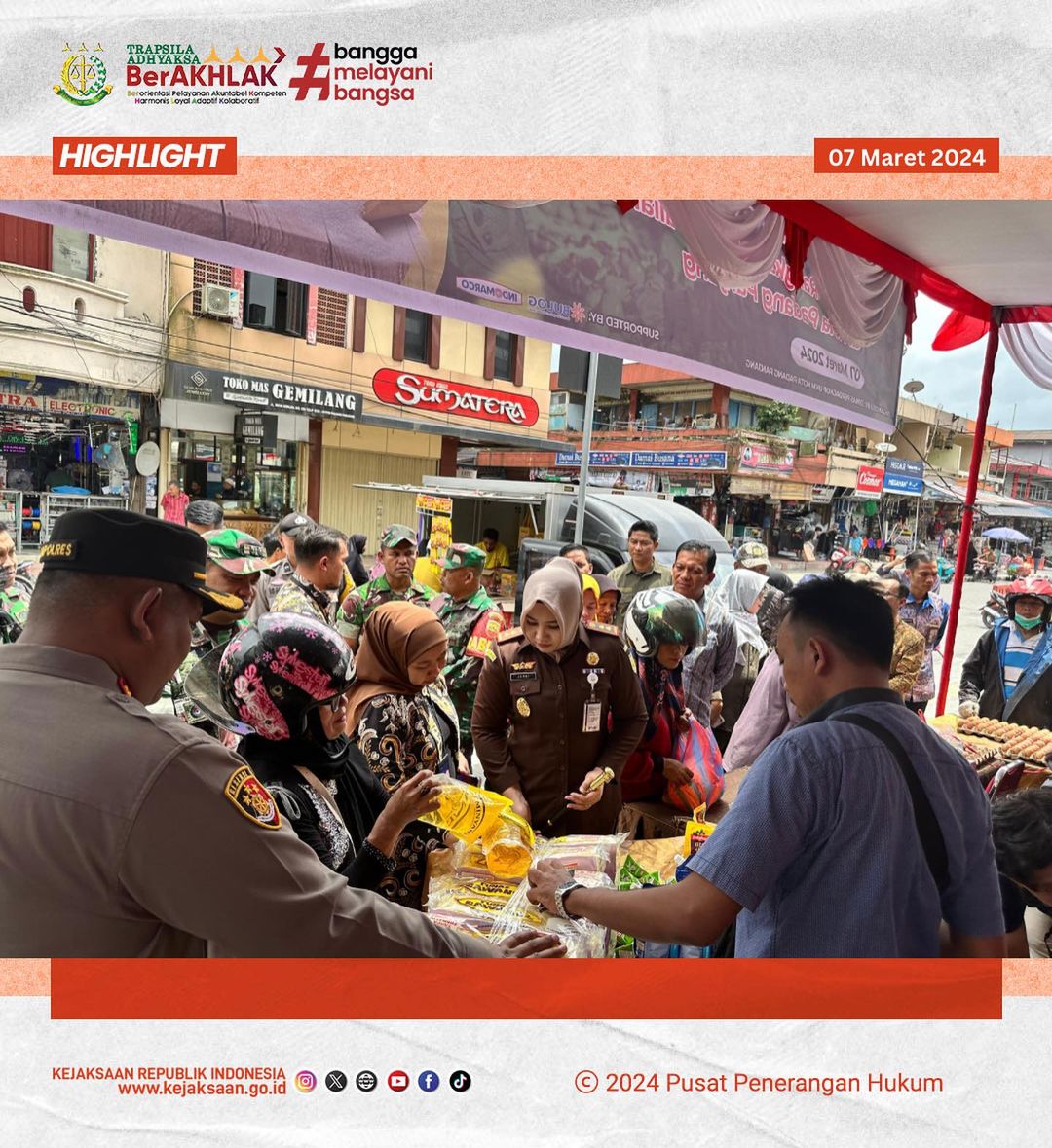Operasi Pasar Murah Barang Kebutuhan Pokok