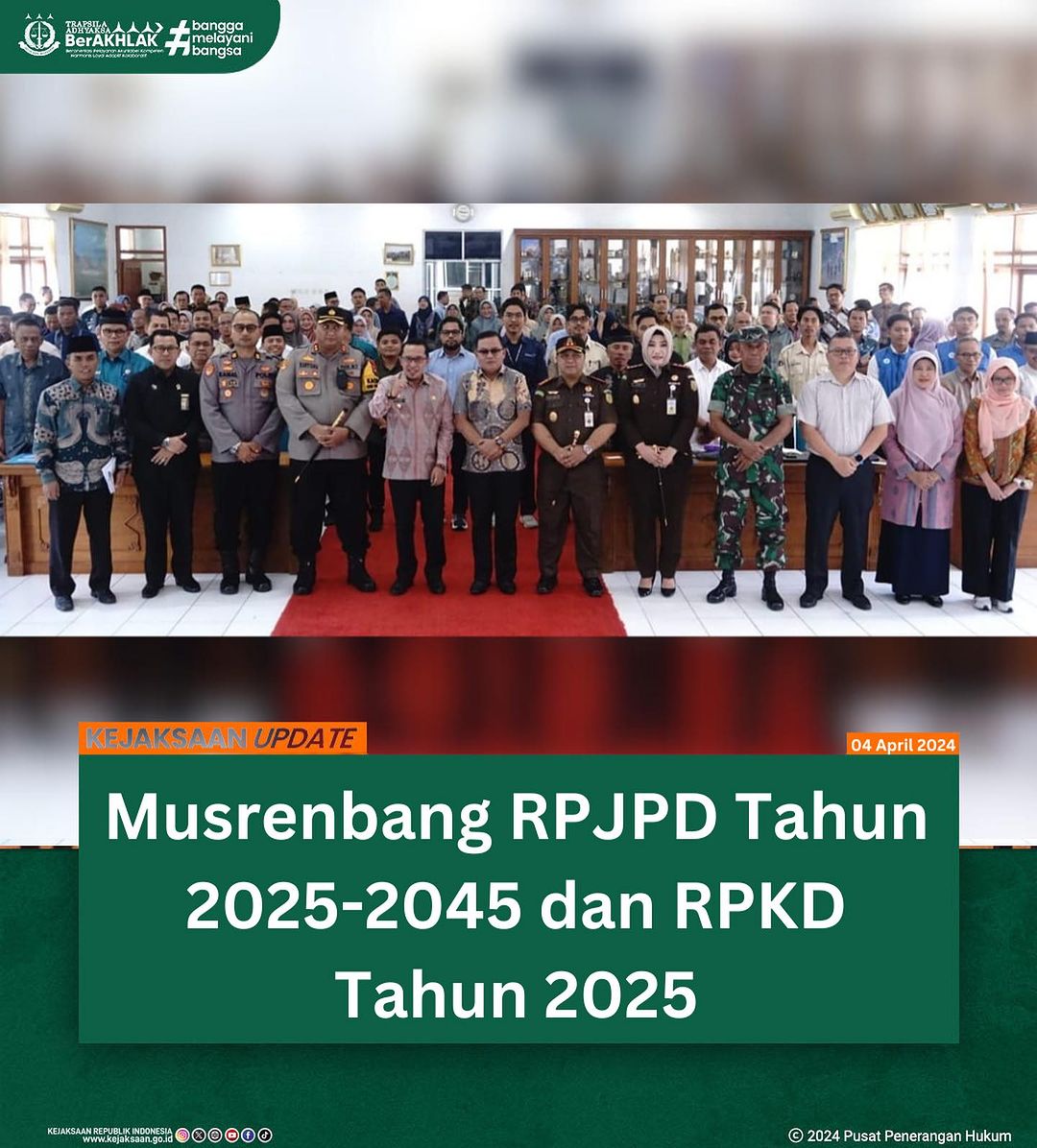 Musrenbang RPJPD Tahun 2025-2045 dan RPKD Tahun 2025